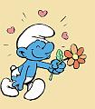 Schtroumpf offre fleur04